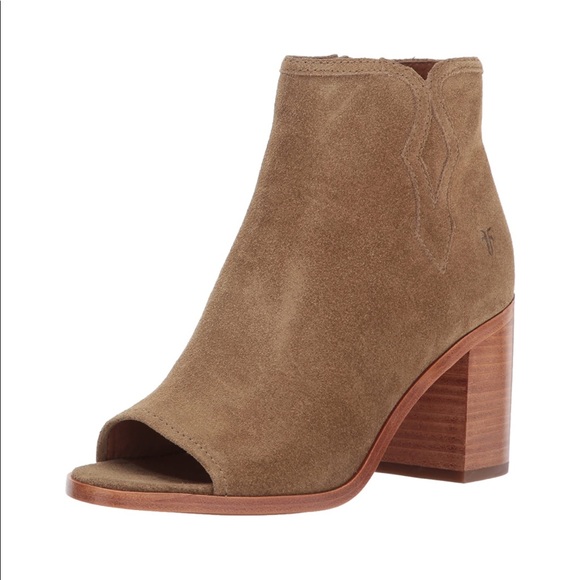 Frye Danica suede peep toe bootie - Picture 2 of 3